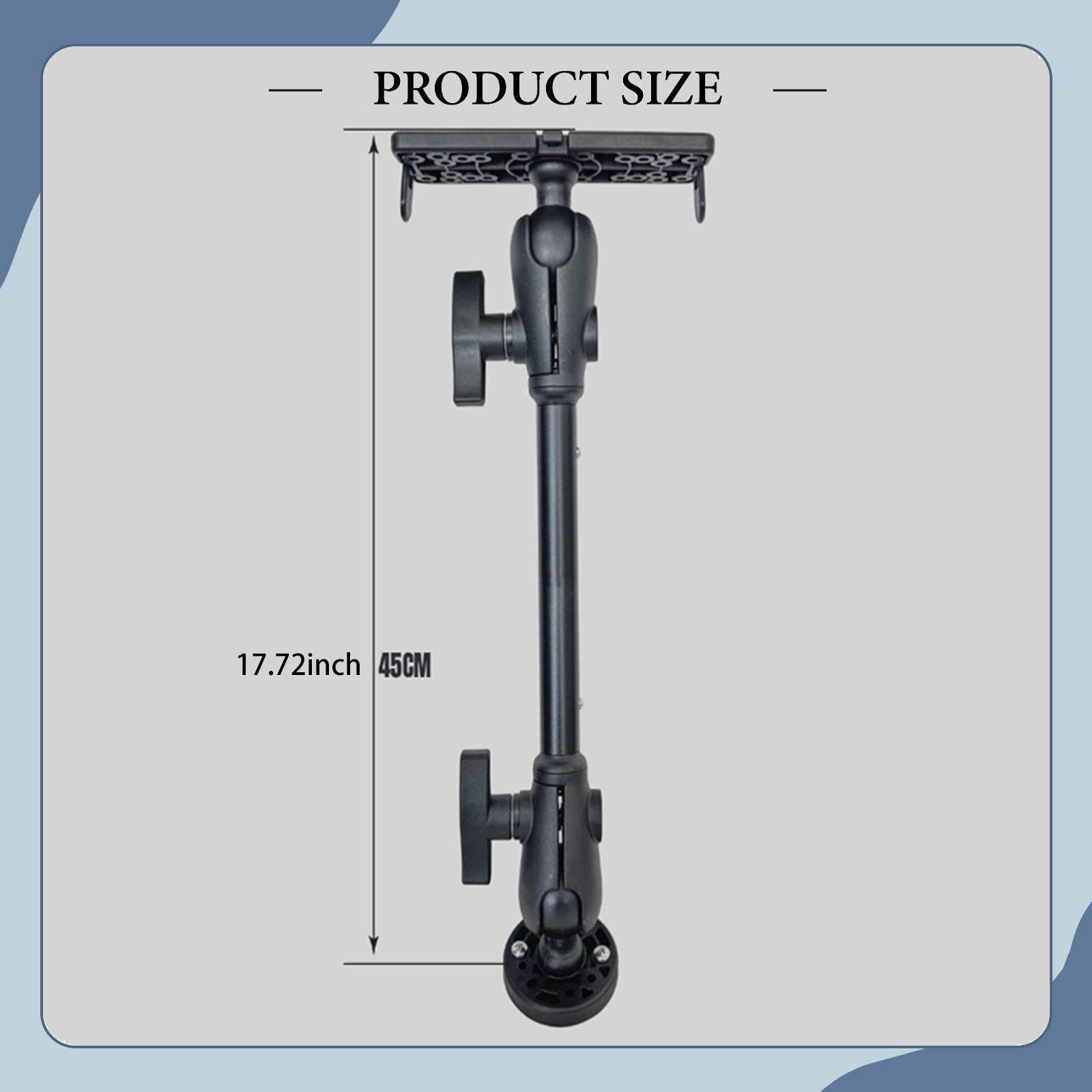 Fishing Kayak Fish Finder Mount - ฐานยึดเครื่องหาปลาอเนกประสงค์ อุปกรณ์เสริมอเนกประสงค์ แผ่นปรับได้สำหรับเรือคายัค ชุดอุปกรณ์ตกปลา