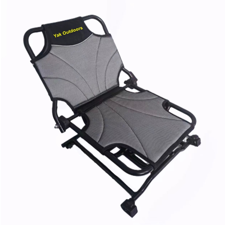 Fishing Kayak Seat - Yak Outdoors 2026 เบาะนั่งตกปลาสำหรับเรือคายัค ทำจากอะลูมิเนียมอัลลอย ปรับระดับได้