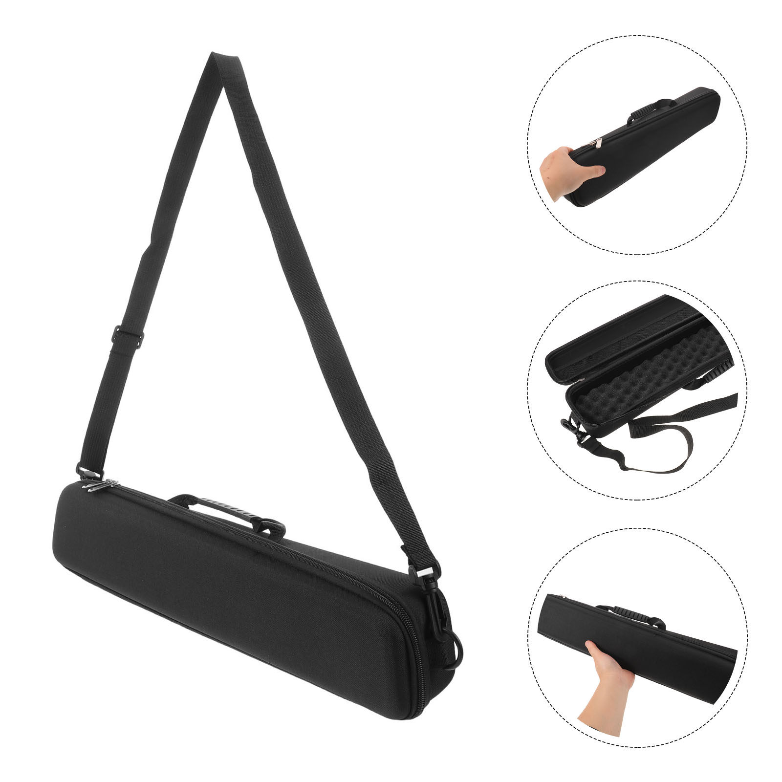 Fishing Kayak Storage Bag - กระเป๋าใส่คันเบ็ดตกปลาแบบแข็ง กันน้ำ วัสดุ EVA ป้องกันการกระแทก สำหรับจัดเก็บอุปกรณ์ตกปลา