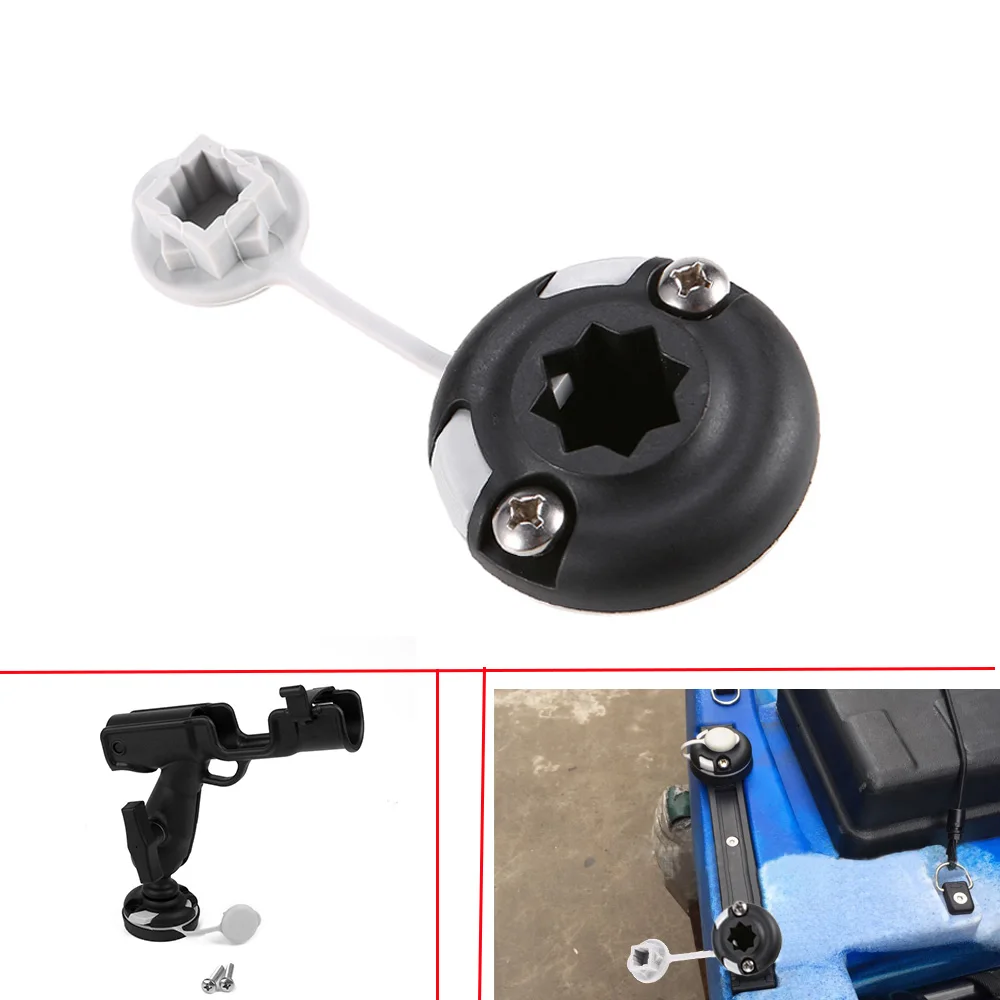 ไนลอนทนทานเรือแคนู Kayak Star  - Fishing Kayak Rod Holder บทวิจารณ์และราคา