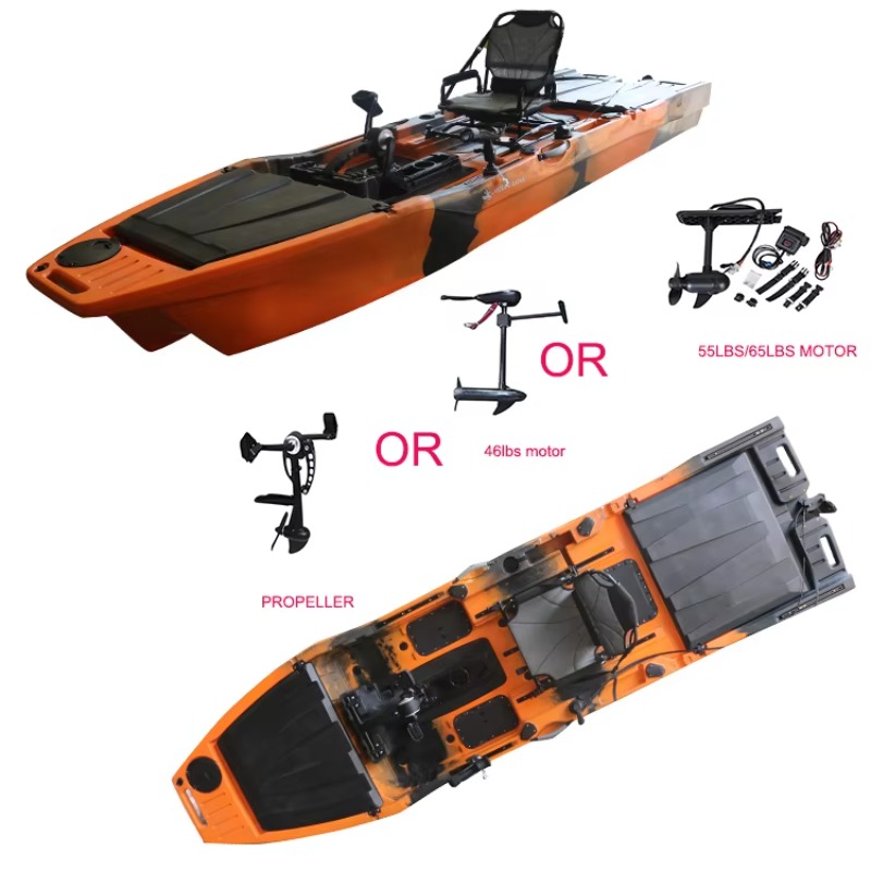 เรือคายัคแบบเดี่ยว Viking 12.6 - Fishing Kayak Trolling Motor บทวิจารณ์และราคา