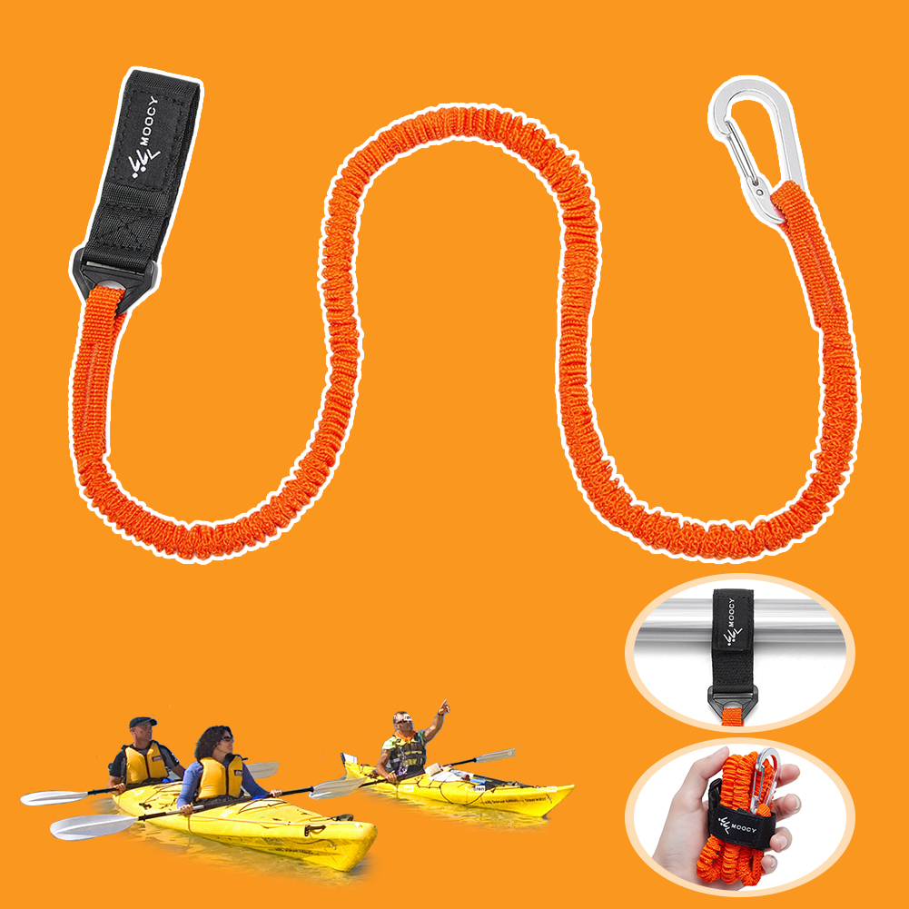 สายรัดคันเบ็ดสำหรับเรือคายัค 4 - Fishing Kayak Paddle Leash บทวิจารณ์และราคา