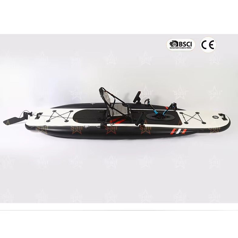 เรือคายัคแบบเป่าลมสำหรับตกปลาส - Fishing Kayak Sit In บทวิจารณ์และราคา