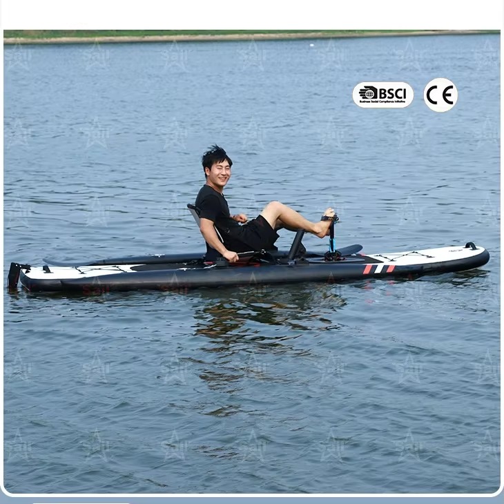 เรือคายัคแบบเป่าลมสำหรับตกปลาส - Fishing Kayak Sit In บทวิจารณ์และราคา