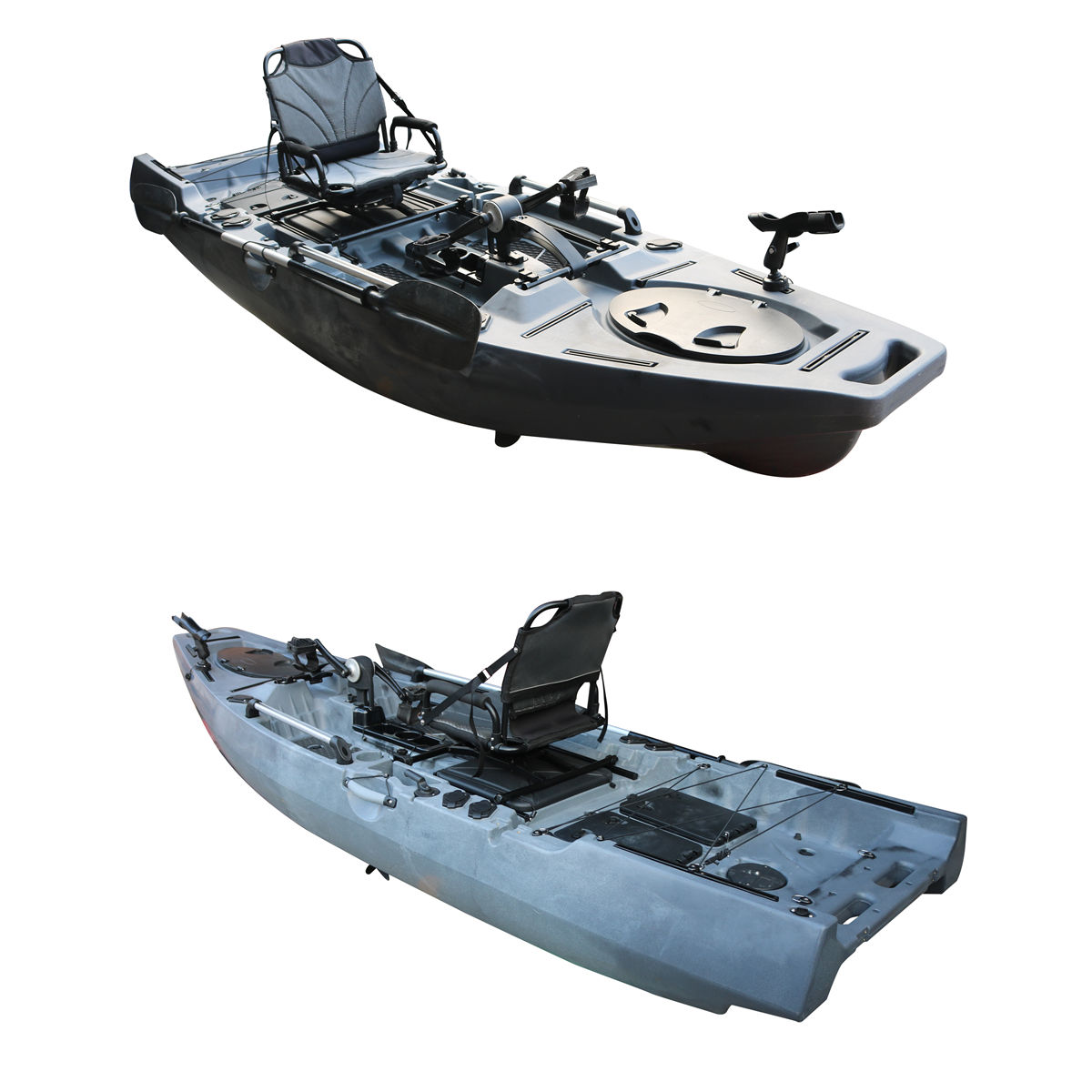 เรือคายัคตกปลาแบบพับได้ Viking - Fishing Kayak Pedal Drive บทวิจารณ์และราคา