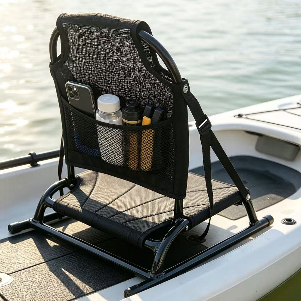 เบาะนั่งพนักพิงอลูมิเนียมแบบพก - Fishing Kayak Seat บทวิจารณ์และราคา